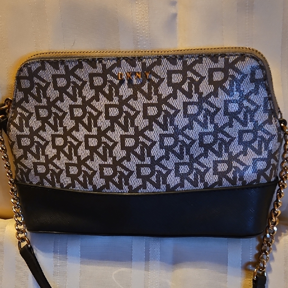 DKNY | Like NEW! | Women's Black & Brown| Crossbody Bag